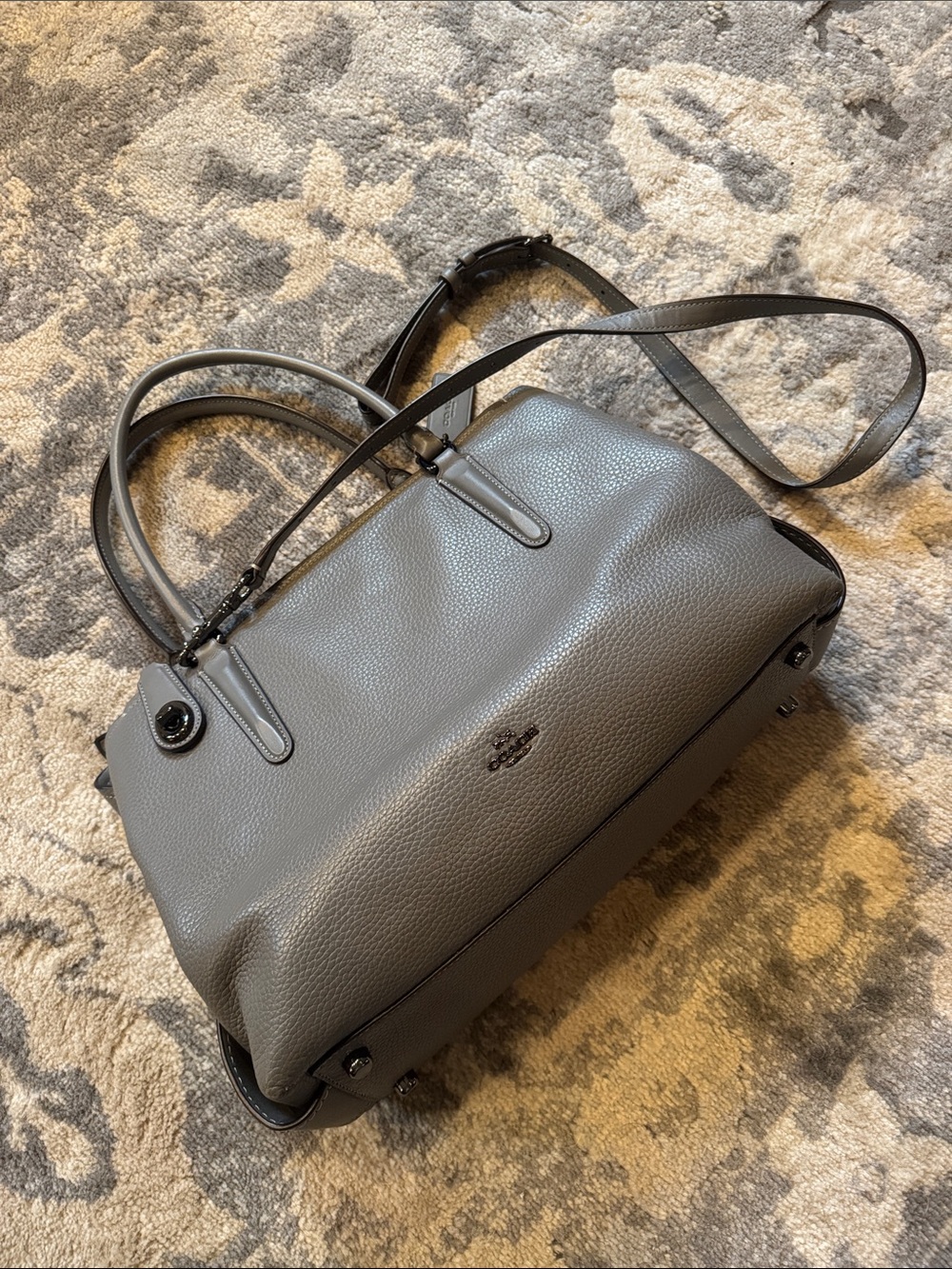 Classic Structured Coach Tote